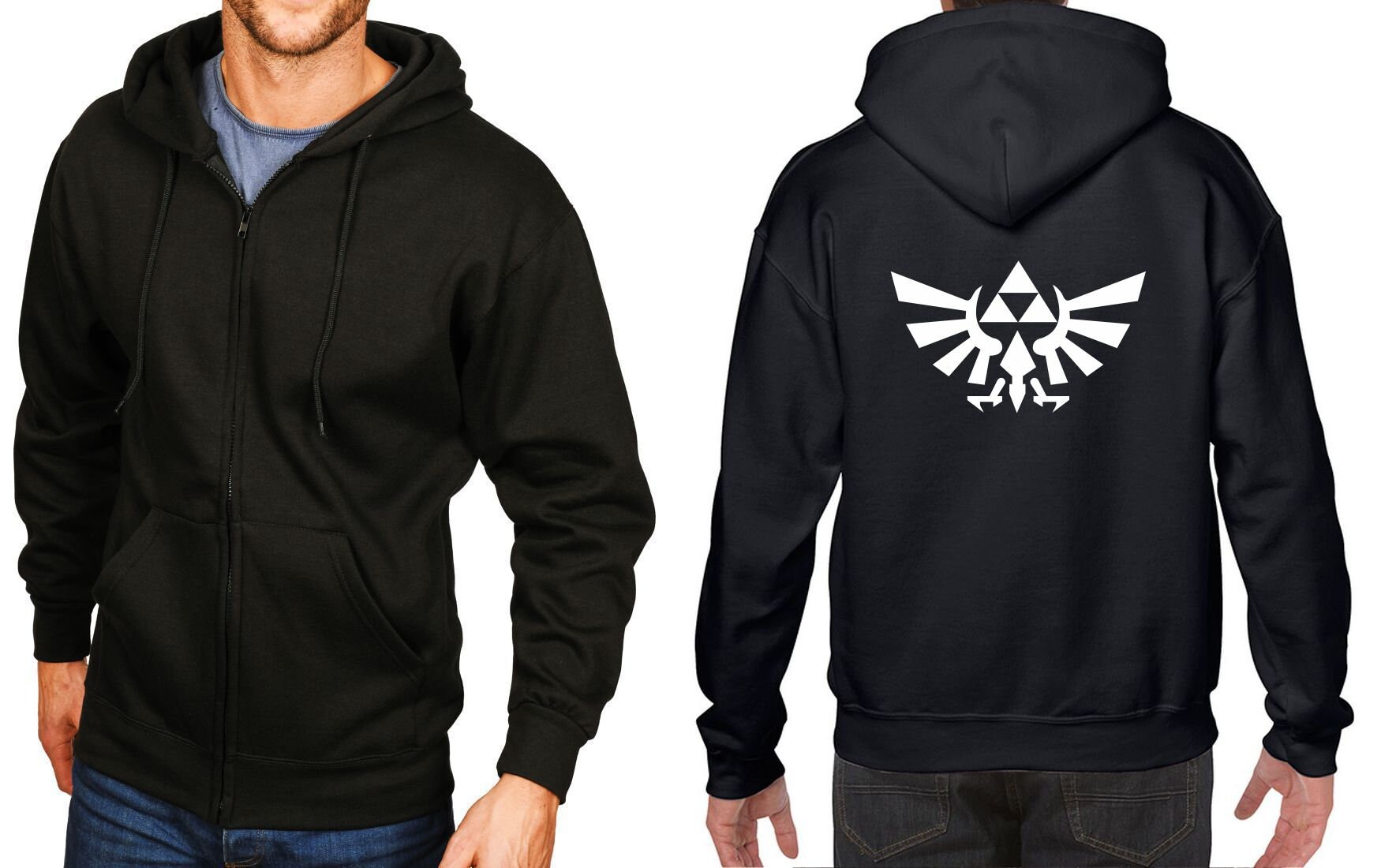 black zelda hoodie