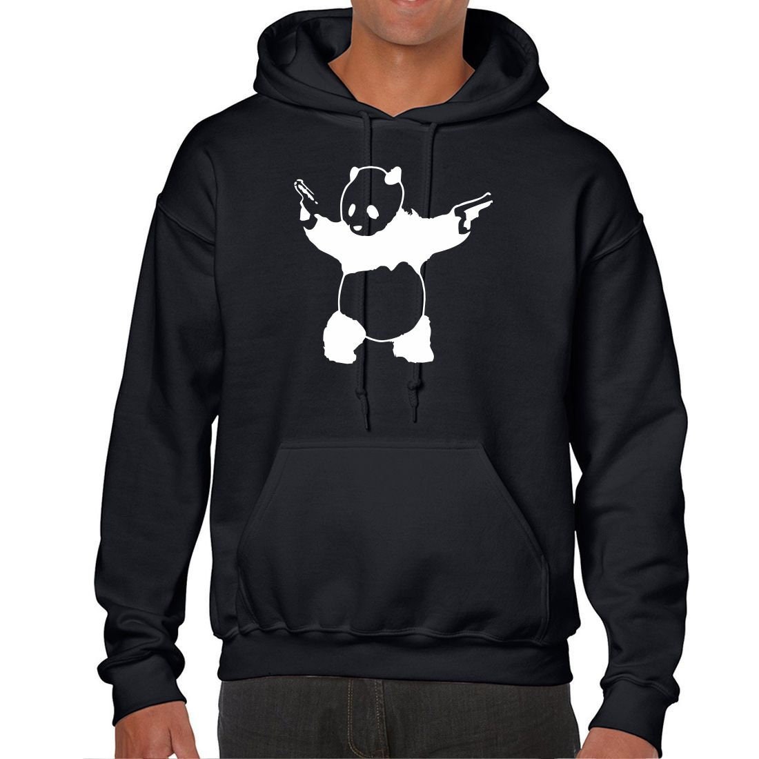 Banksy panda hoodie new arrivals