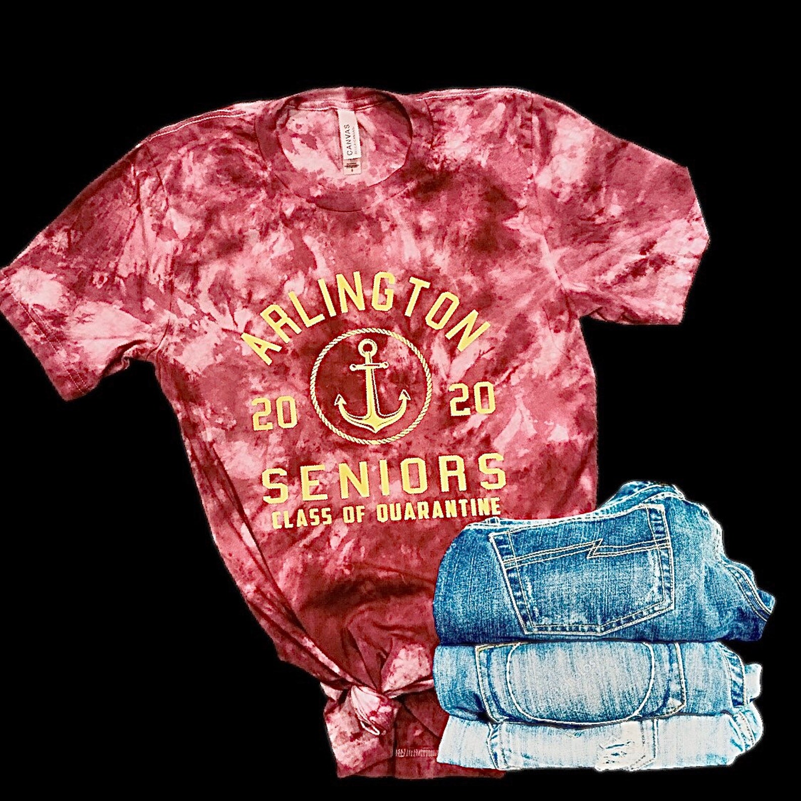 tie dye senior shirts