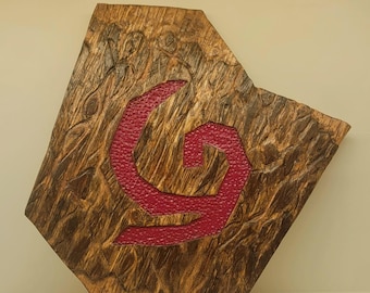 Hyperrealistic Wooden Deku Shield (The Legend of Zelda)