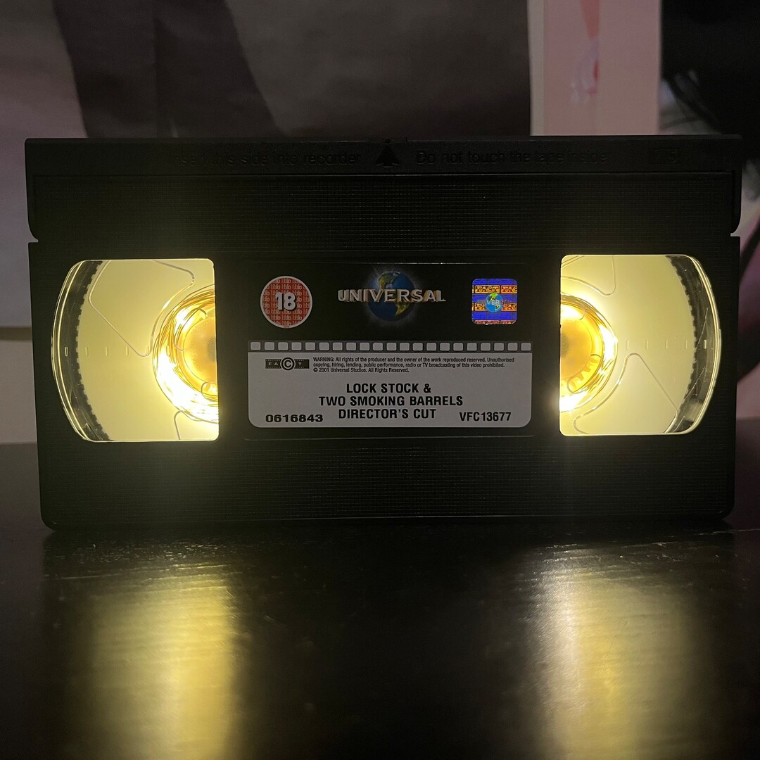 Lock Stock & Two Smoking Barrels VHS Tape Light Etsy