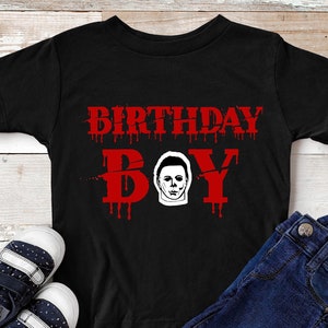 Style3 T-Shirt Halloween Per Bambini E Ragazzi – Michael Myers Horror – 100% Cotone Premium - 2