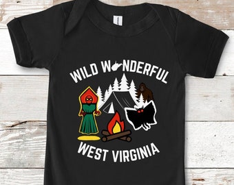Infant Mothman One Piece: West Virginia Cryptids, Monster Graphic