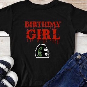 Youth Birthday Girl Beetle Fan Graphic Tee T-shirt tshirt