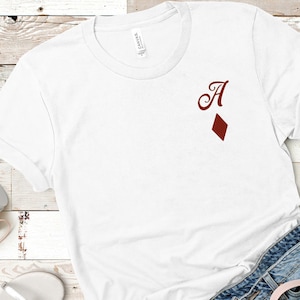 Playing Cards Red Ace King Queen Jack of Diamonds Suit Cards Graphic T-Shirt