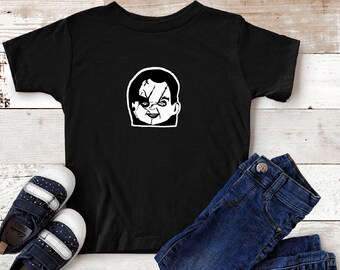 Toddler Doll Fan Horror Movie Graphic Chuck Buddy Tee T-Shirt Infant
