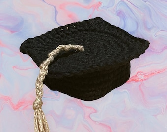 Crochet Graduation Hat - small cute gift