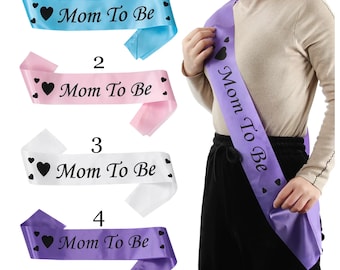 Mom to be Sash, Mommy to be, Mummy to be, Baby Shower Sash, it's a boy, it's a girl