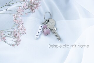 Set Di 2 Portachiavi Angelo Custode A Forma Di Cuore Con Incisione 'Ich Liebe Dich' – Portachiavi Auto In Acciaio Inox Con Sacchetto Regalo