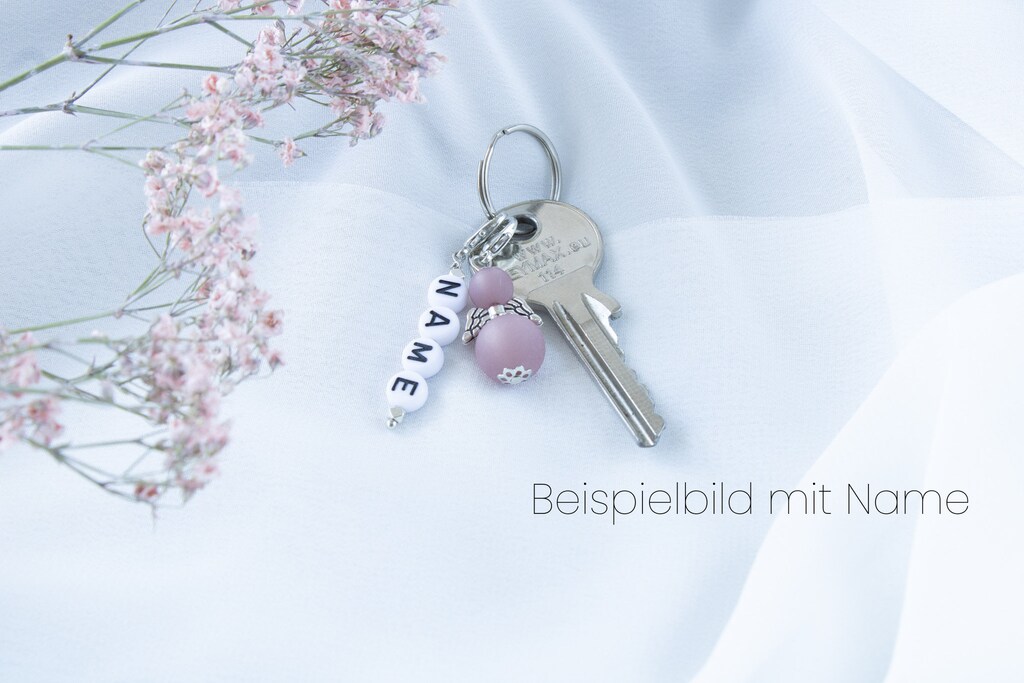 Set Di 2 Portachiavi Angelo Custode A Forma Di Cuore Con Incisione 'Ich Liebe Dich' – Portachiavi Auto In Acciaio Inox Con Sacchetto Regalo