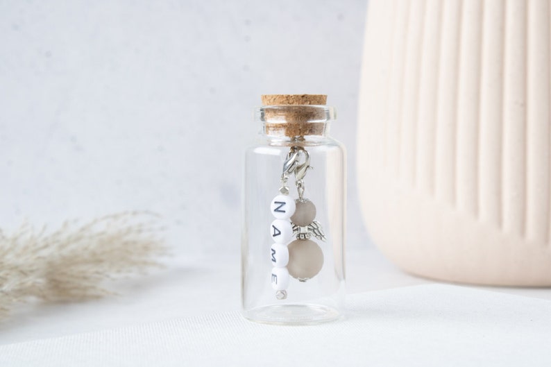 Guardian angel in a glass personalized with name lucky charm guest gift baptism birthday gift angel advent calendar advent christmas zdjęcie 1