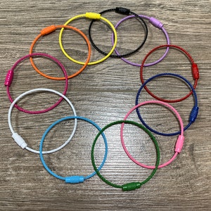 Flossring/draadhouder met schroefdraad