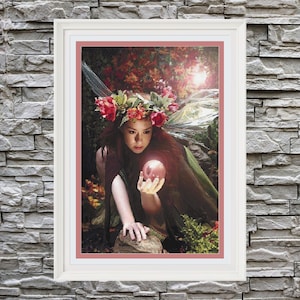 Fairy&#39;s Wish Full Coverage Cross Stitch Pattern PDF