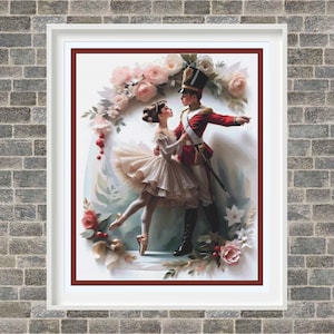 The Nutcracker Full Coverage Cross Stitch Pattern PDF