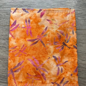 Purple and Orange Dragonfly Thread Bed Project Helper