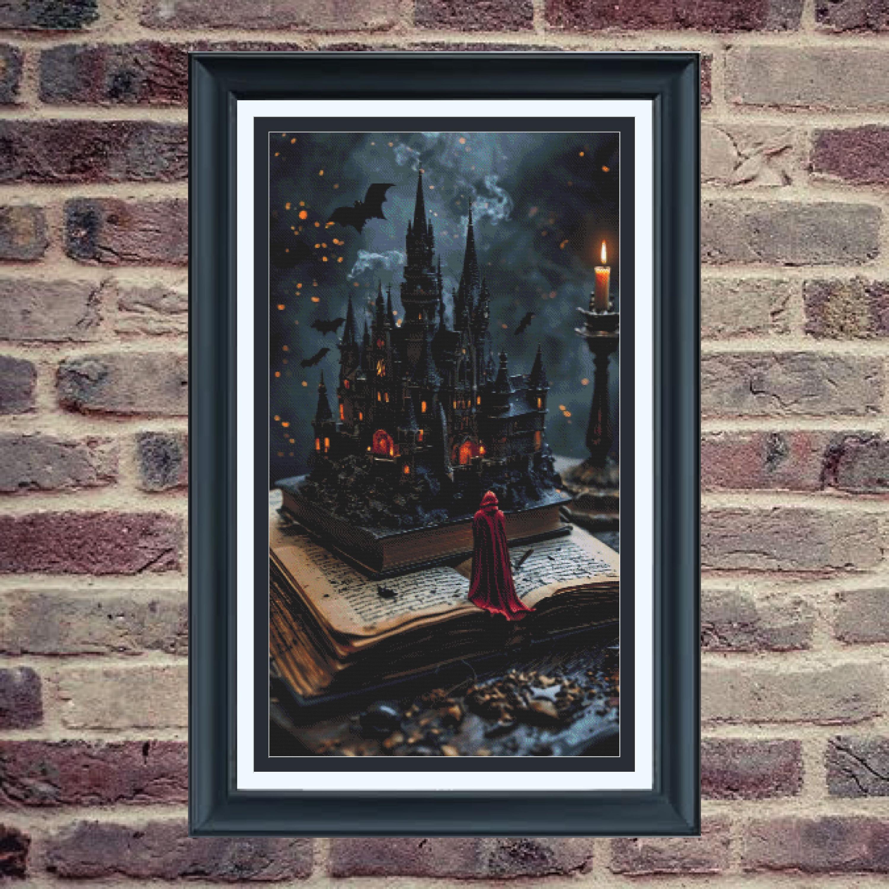 The Dark Castle volledige dekking kruissteekpatroon pdf