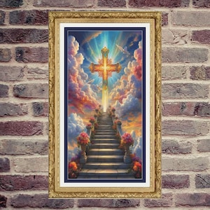 Trust in the Lord Full Coverage Cross Stitch Pattern PDF