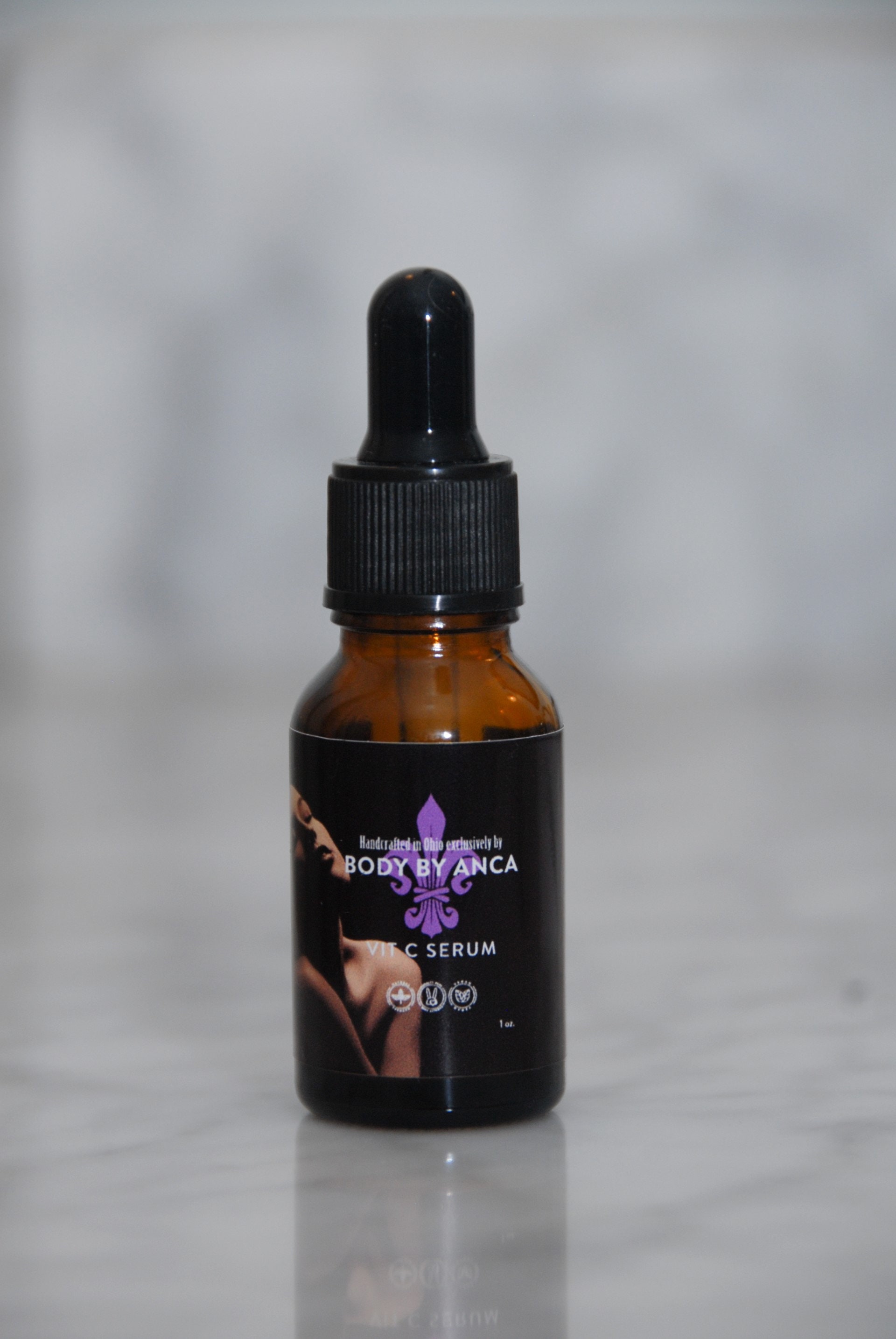 Physician Formulated Vitamin C Serum, L-Ascorbic Acid, Ferulic Acid, Willow Bark (10ml or 30ml)