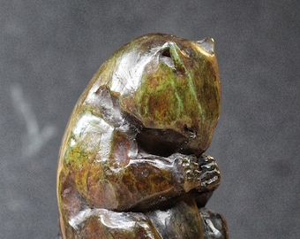 Bronze marmot (My little marmot)
