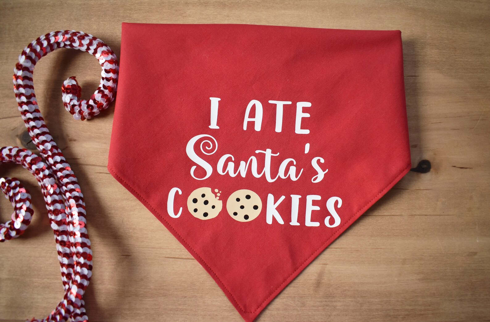 Funny Christmas Dog Bandana CUSTOM Holiday Tie and Snap Dog Etsy Canada