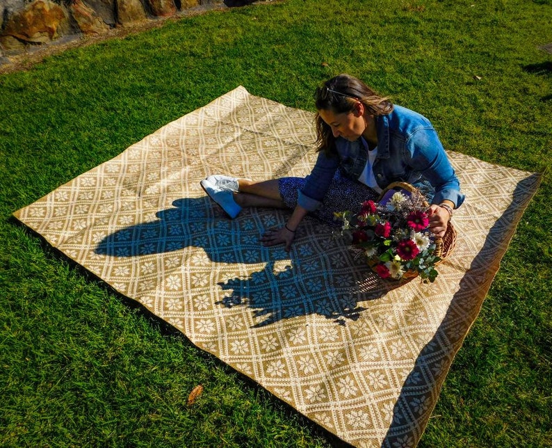 Traditional banig mat Artisan embroidered mat sleeping mat Etsy