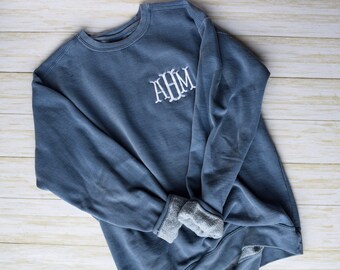 Personalized Comfort Colors Sweatshirt 