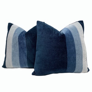 Modern navy throw pillows 2025