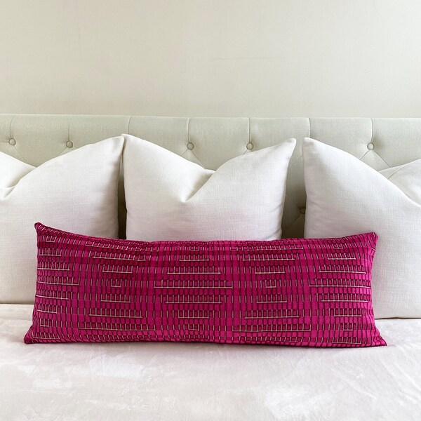 Fuchsia Pillow Etsy
