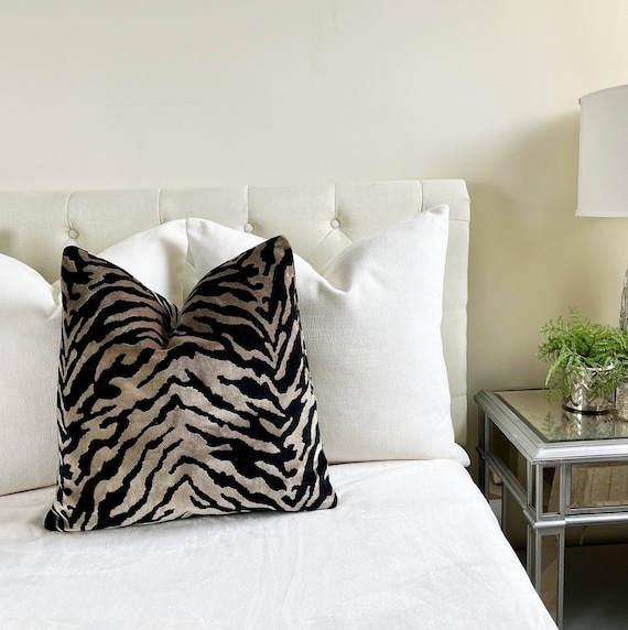 Leopard Lumbar, Leopard Decor, 18x12, Leopard Print, Decorative Pillows, Mom Gift, Home decor, Bedroom Decor, Throw Pillows