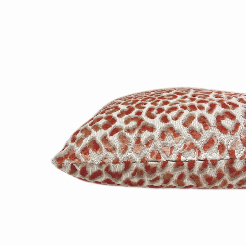 Raspberry Blush Velvet Leopard Print Throw Pillow Cover - Etsy