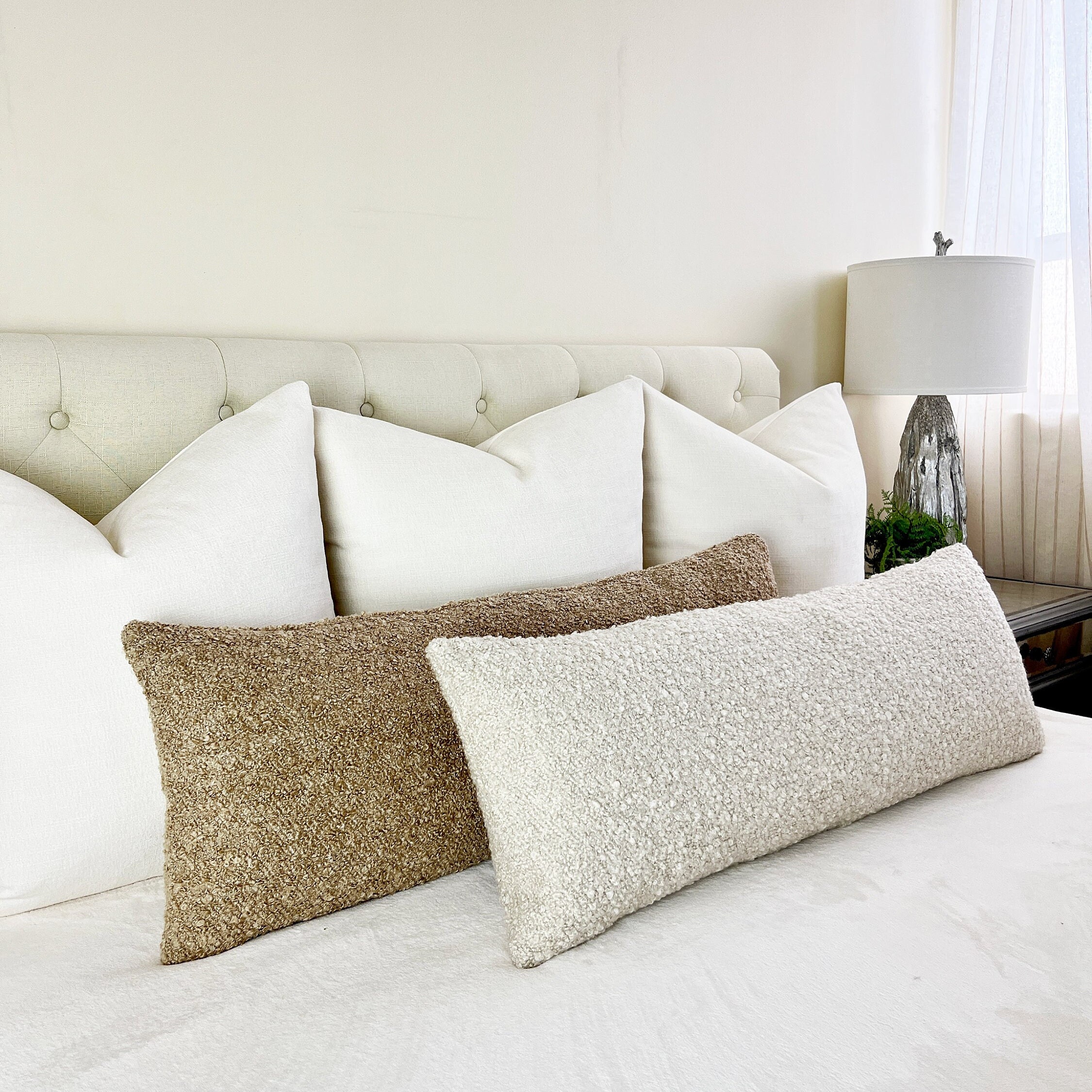 Long lumbar pillow online