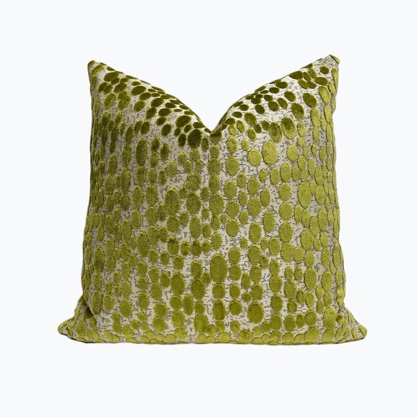 Green Throw Pillow Etsy