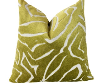 chartreuse outdoor pillows