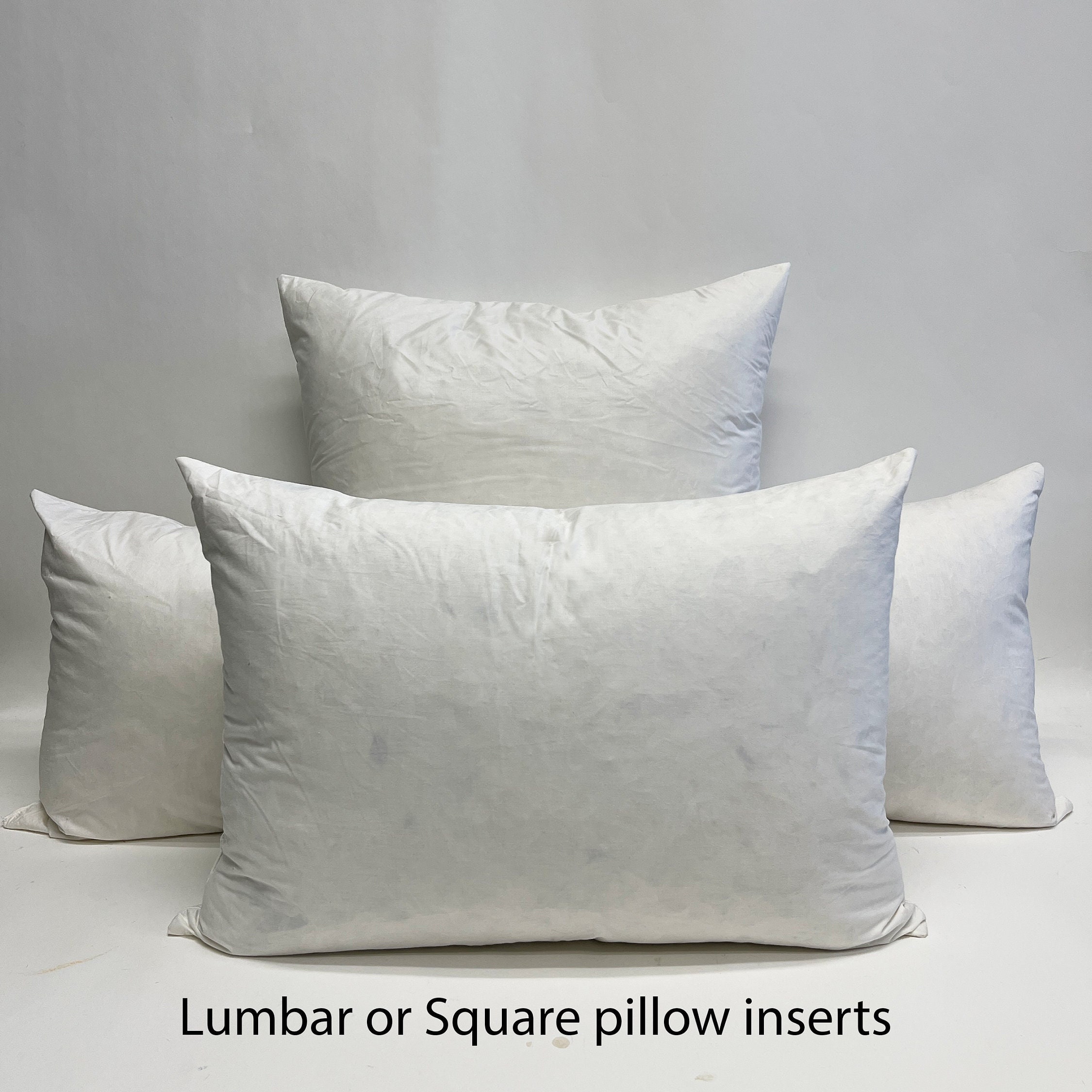 Pillow Insert, Square, Non Woven Polyester Cover With Polyfibre