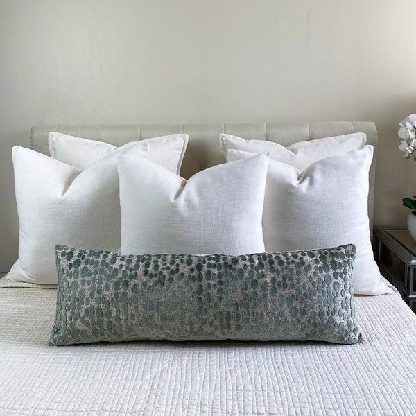 Long Pillow for Bed Etsy