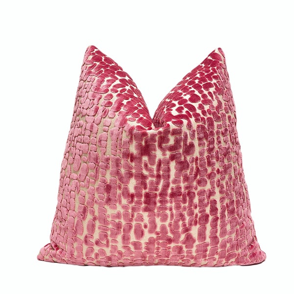 Pink Velvet Pillows Etsy