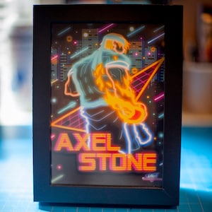 Axel Stone Led Shadowbox Diorama