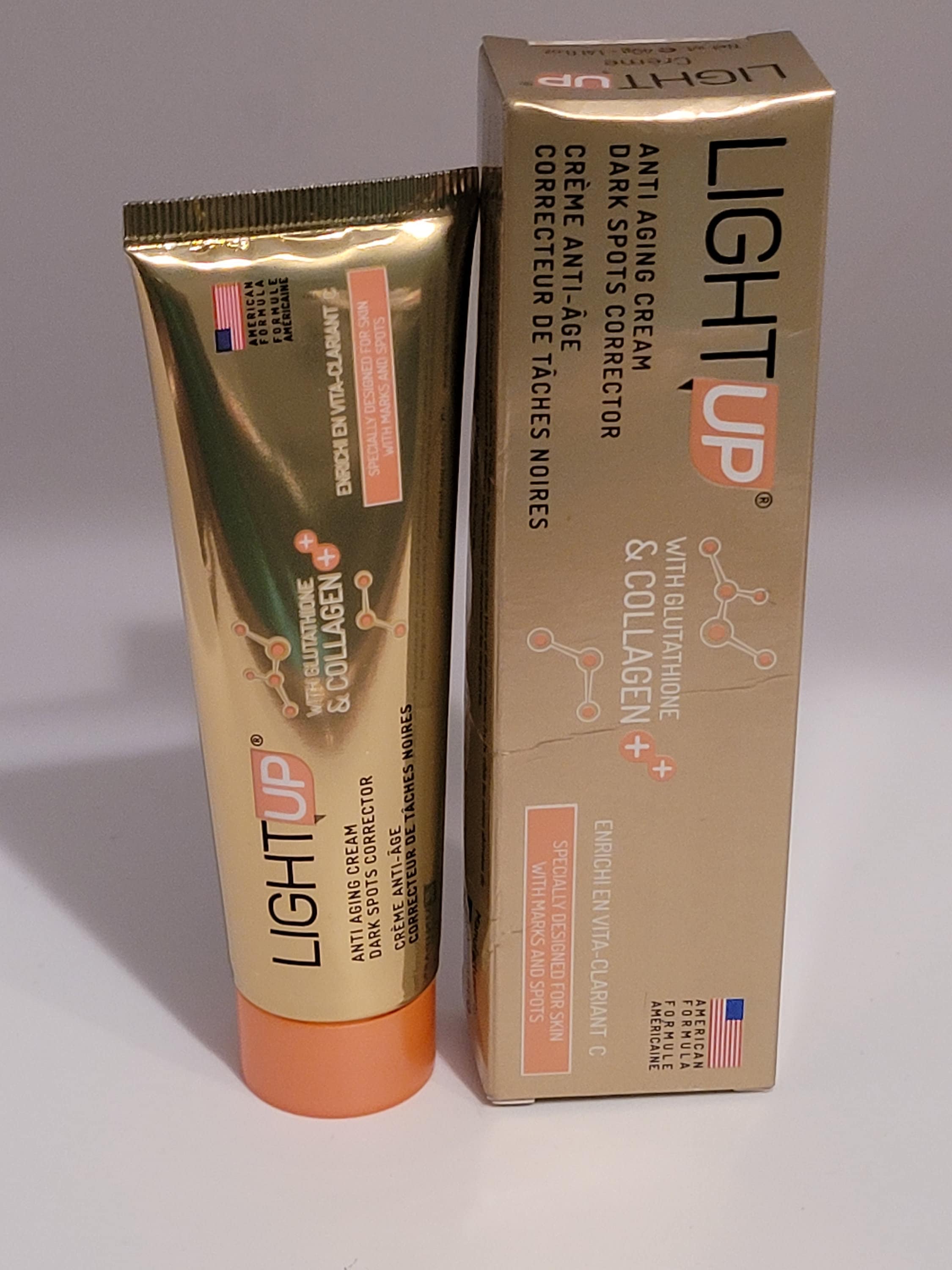 Light Up Glutathione & Collagen Cream40g Etsy