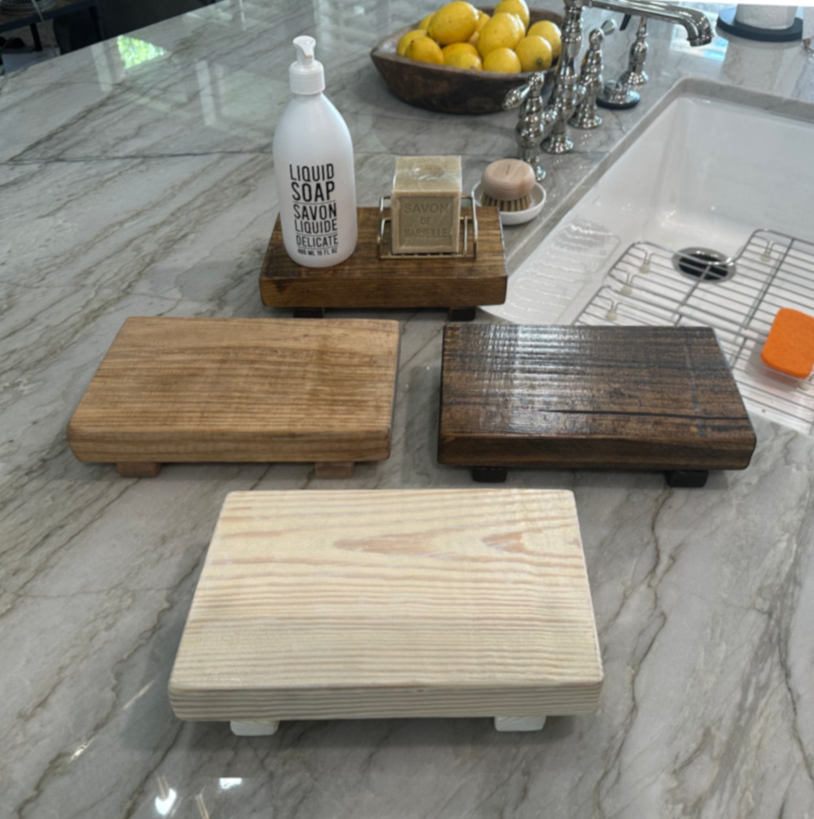 Rustic Wood Kitchen Riser: French Country Decor - Etsy