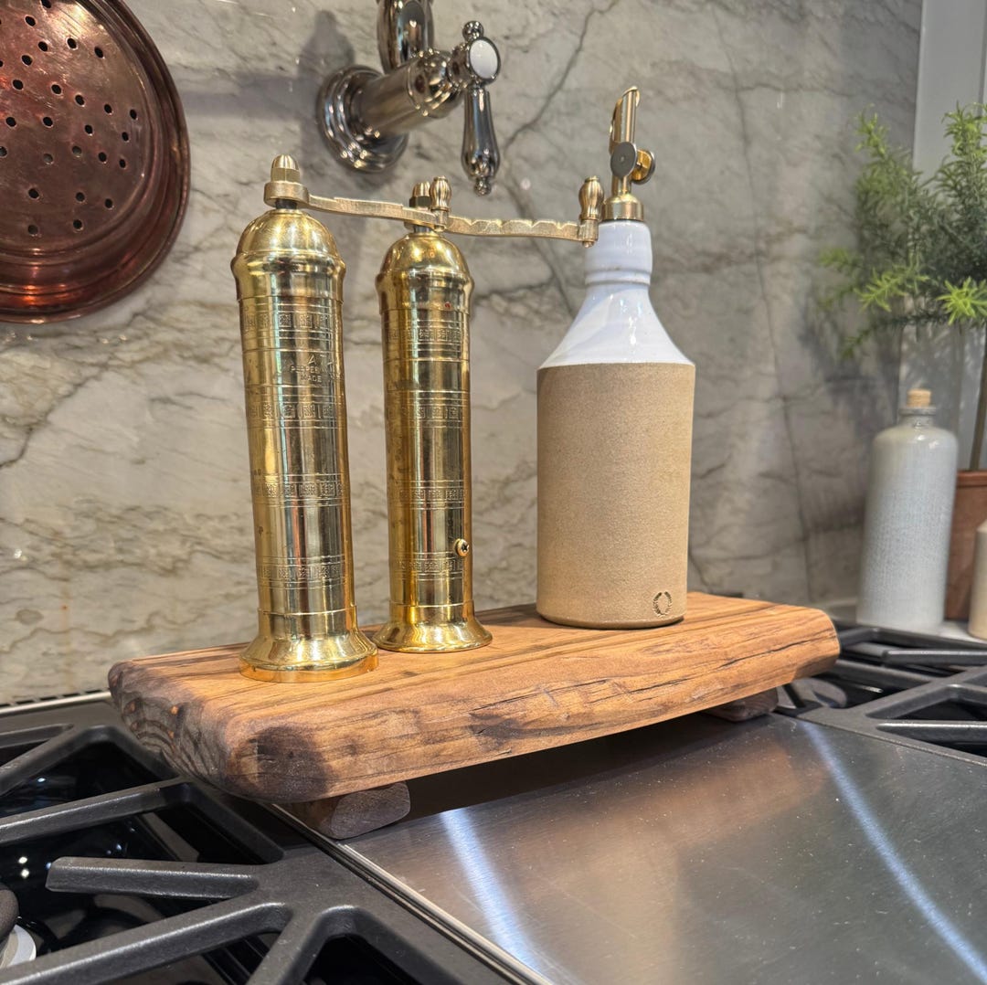 Timber Kitchen Riser Live Edge Rustic Wood Kitchen Riser, Country French Decor - Etsy