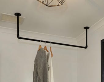 Heavy Duty Gun Metal Gray Laundry Room Drying Rack, Towel Holder