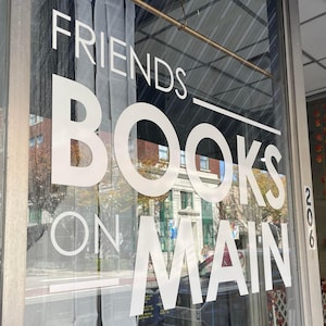 Custom Logo Decal | Vinyl Sticker | Business Storefront Window & Indoor Wall Logo Sticker