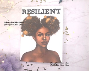 Resilient Greeting Card | African American | Thinking of You Card | Black Greeting Card