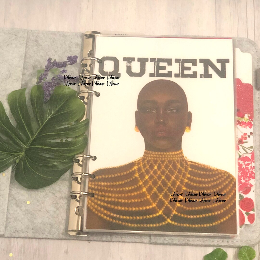 Black Woman Planner Dashboard African American Dashboard Etsy