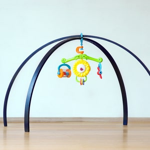 Baby gym black arche frame