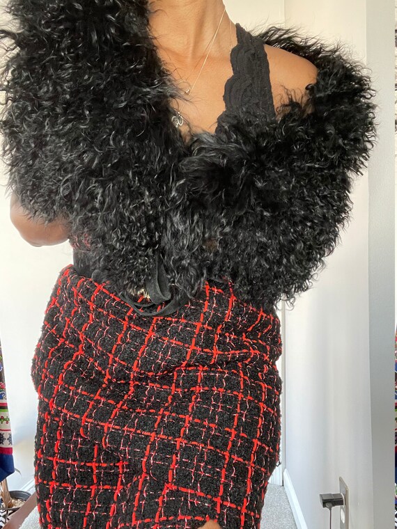 Faux fur collar