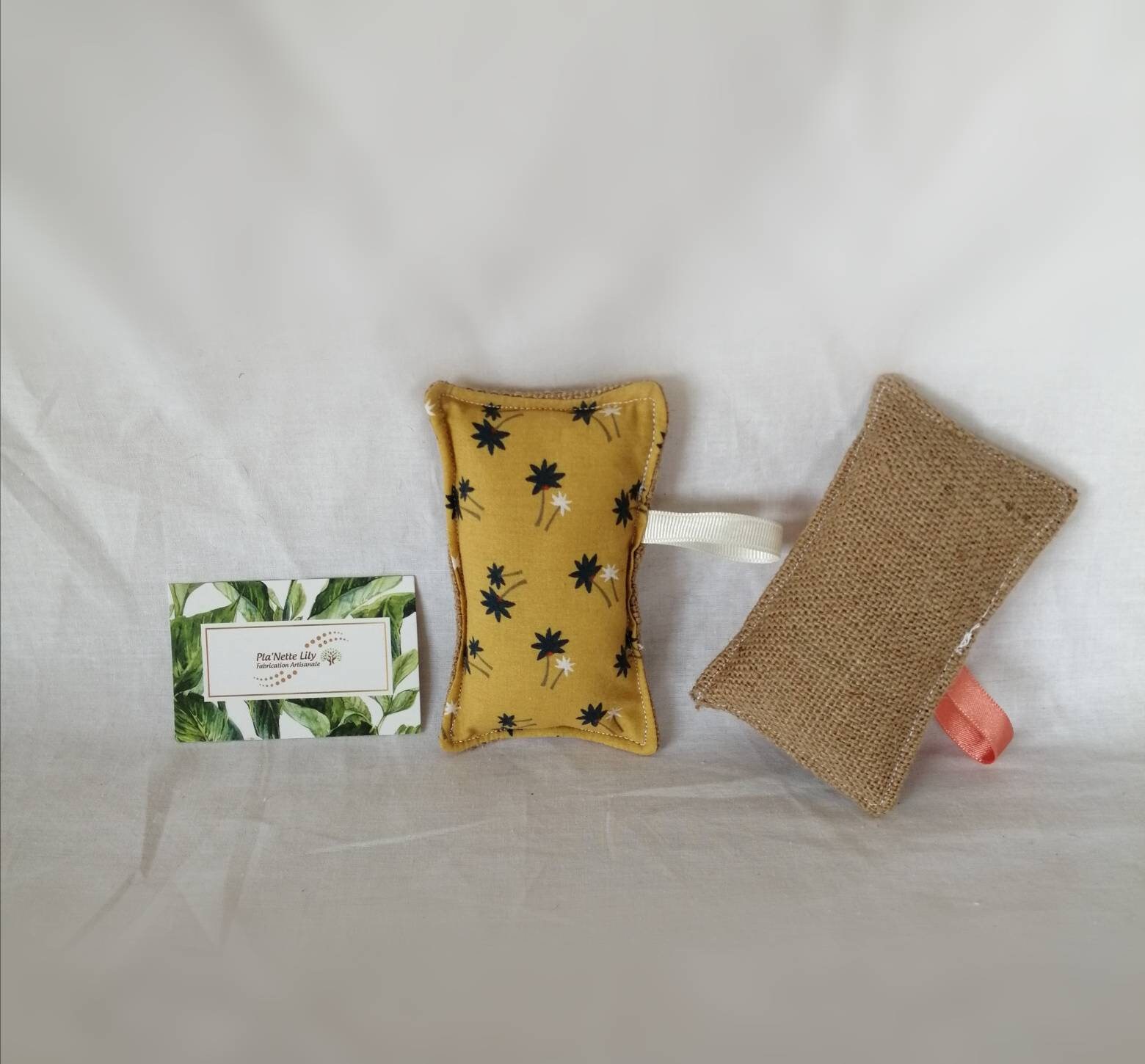Eponge Lavable Jute Palmiers