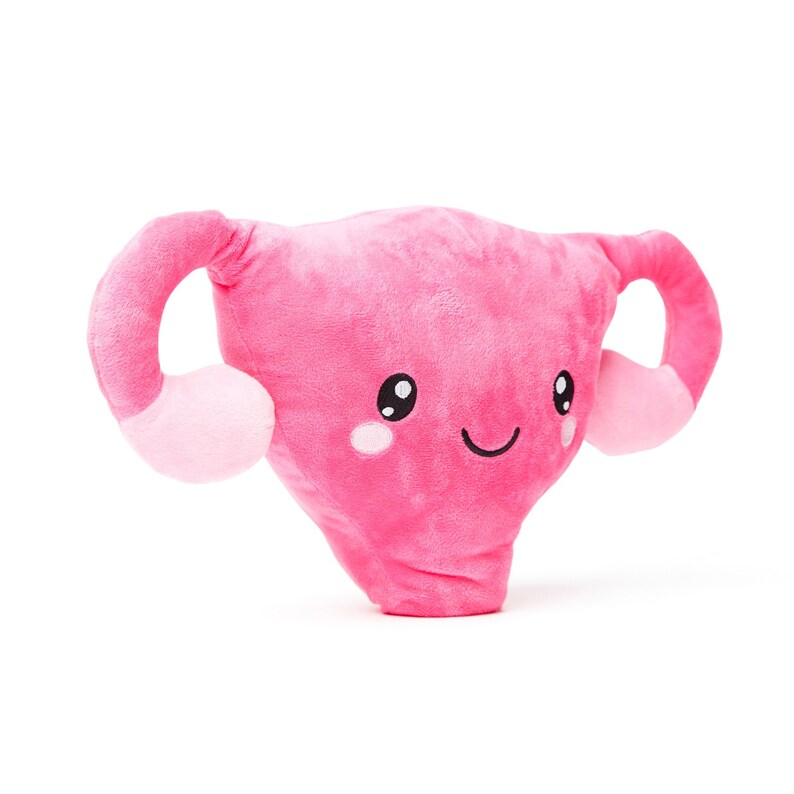 nerdbugs Livmoderorganplysch - Gynekologpresent, förlossningssjuksköterska, barnmorskepresent, endometriospresent, PCOS, äggstockscancerpresent, hysterektomi bild 9