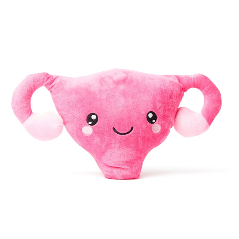 nerdbugs Livmoderorganplysch - Gynekologpresent, förlossningssjuksköterska, barnmorskepresent, endometriospresent, PCOS, äggstockscancerpresent, hysterektomi bild 7