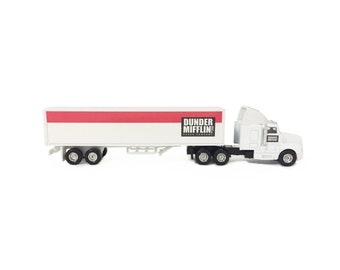 Dunder Mifflin Replica Die-Cast Semi Truck Desk Toy The Office